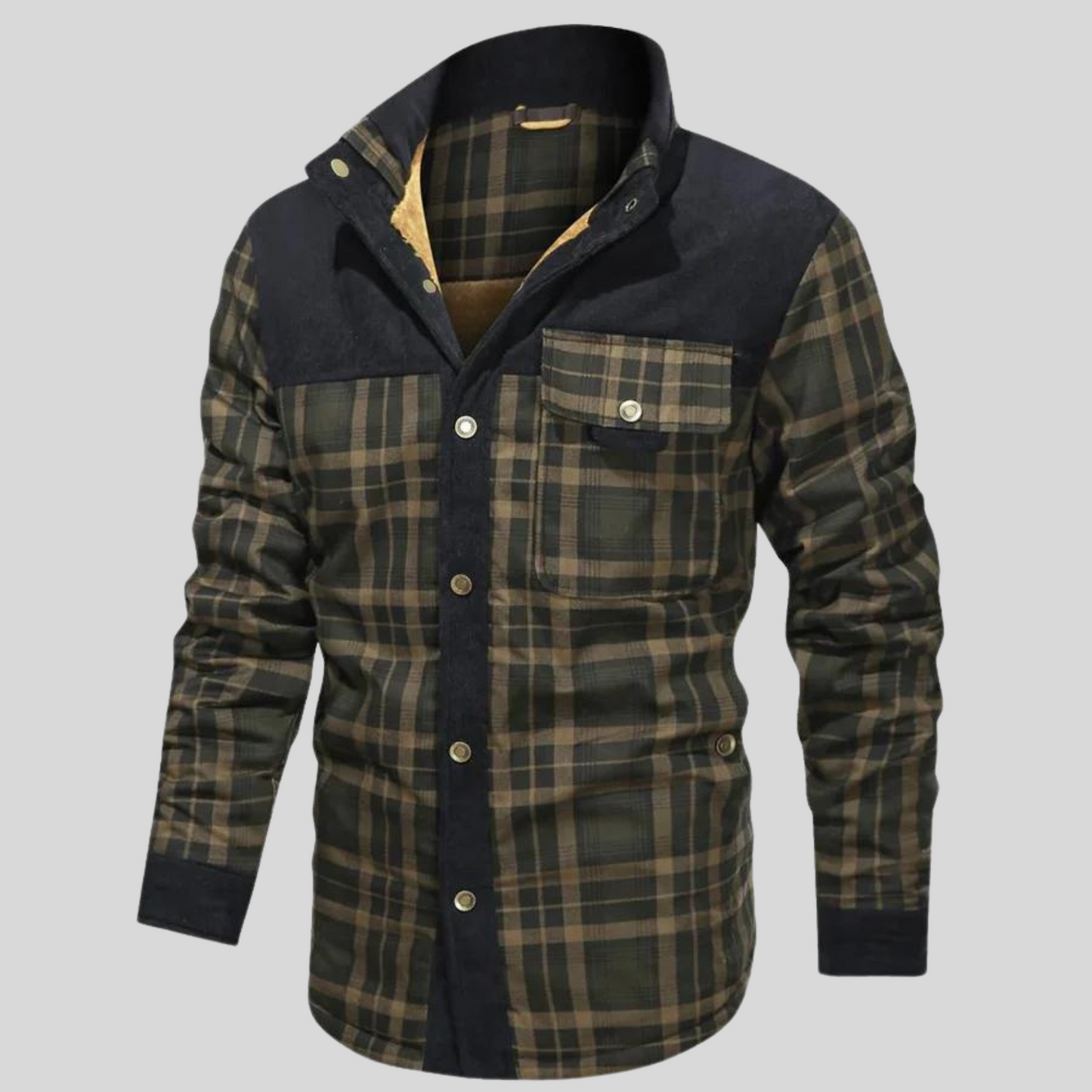 Modische Karojacke für Herren – Warm & Stilvoll