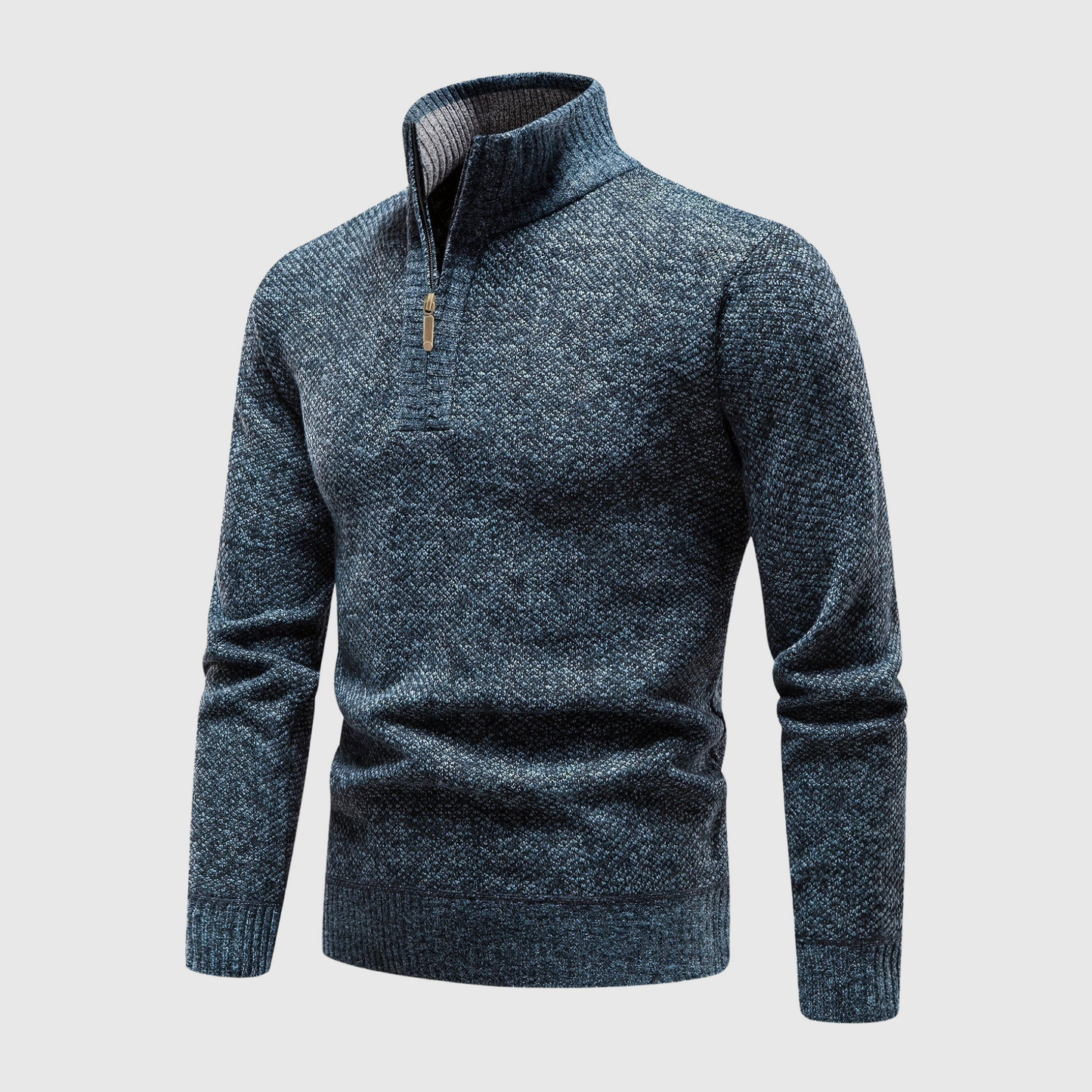 Stilvoller Zip-Pullover – Weich & Vielseitig
