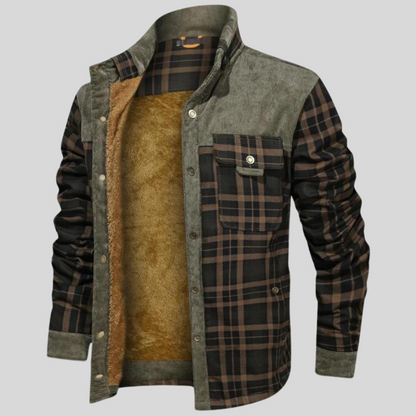 Modische Karojacke für Herren – Warm & Stilvoll