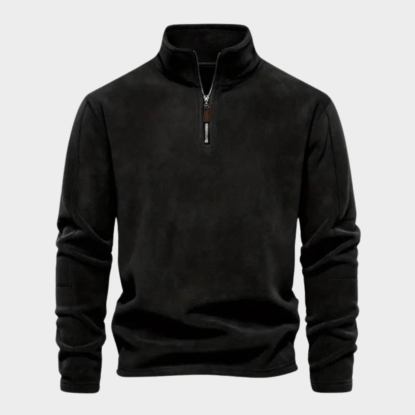 Corduroy Halb-Zip Pullover – Klassisch & Vielseitig