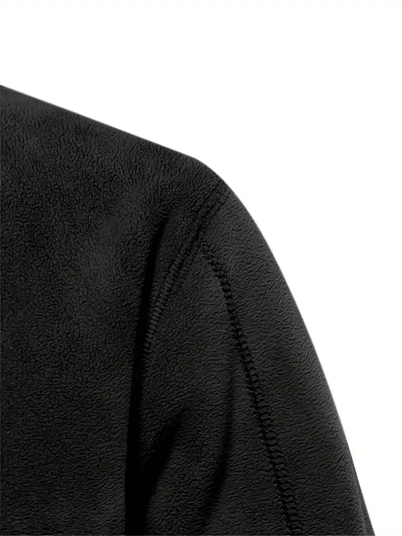 Corduroy Halb-Zip Pullover – Klassisch & Vielseitig
