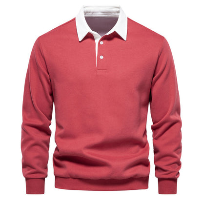 Elegant Polo Sweater for Men – Stylish & Comfortable