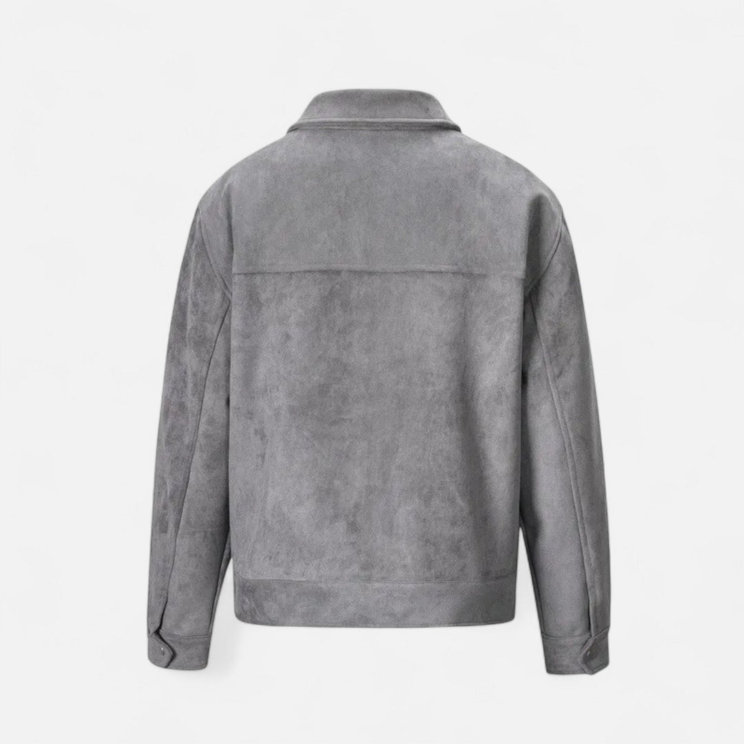 Herren Jacke mit Reißverschluss und Taschen | Langarm