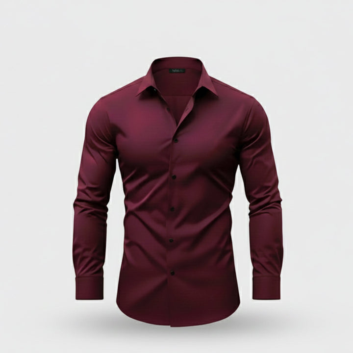 Herren Langarm Hemd mit Kragen | Formal
