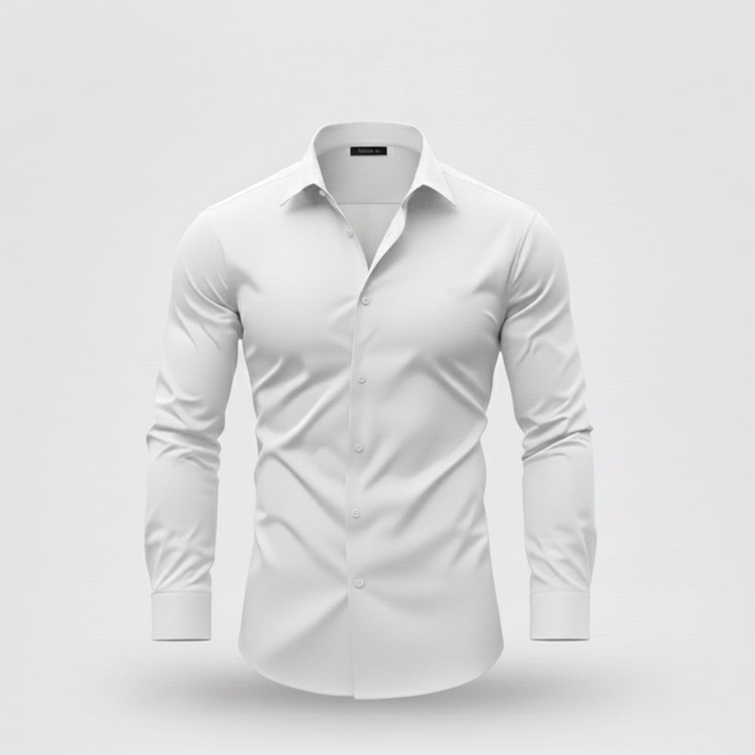 Herren Langarm Hemd mit Kragen | Formal