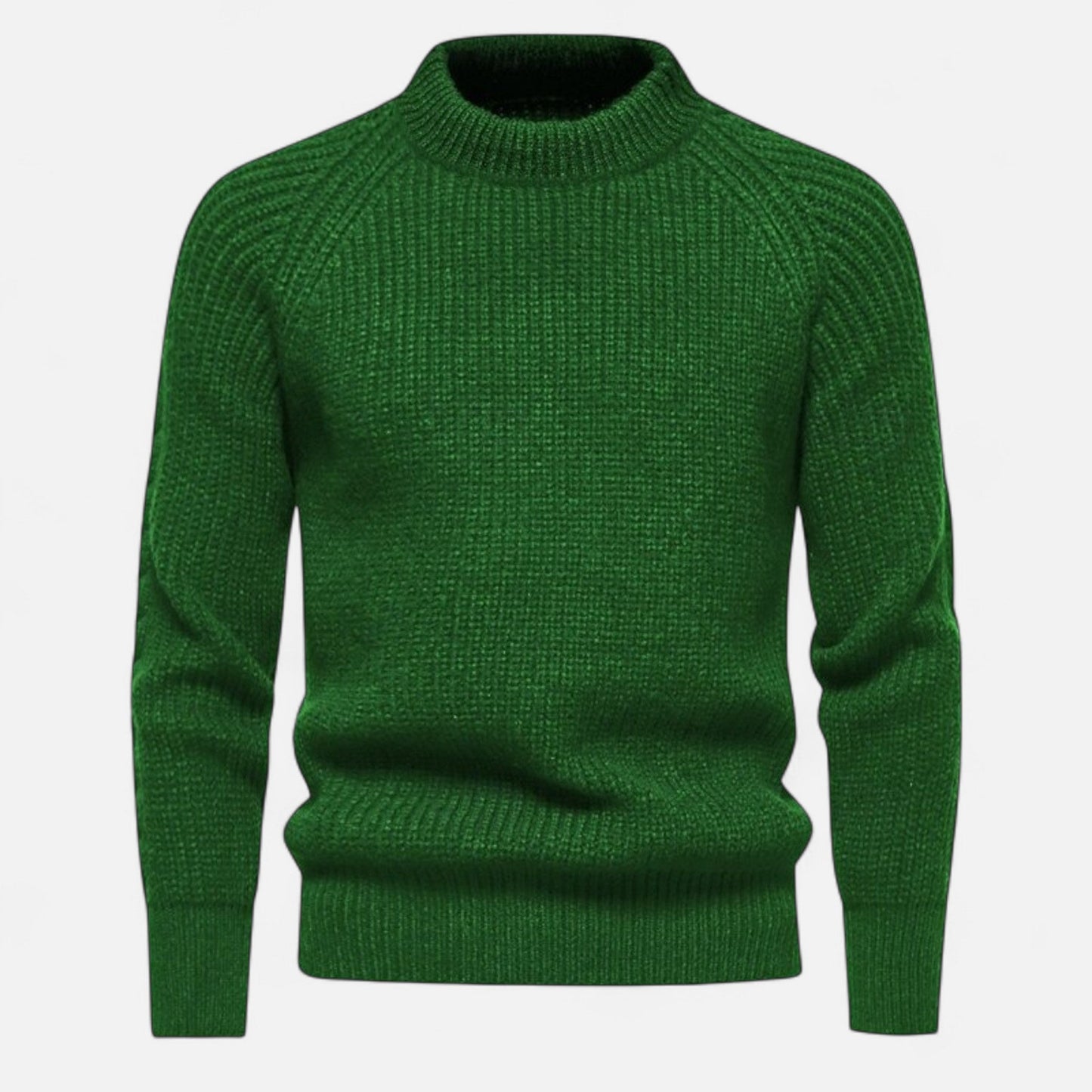 Herren Langarm Rundhals Strickpullover | Warm