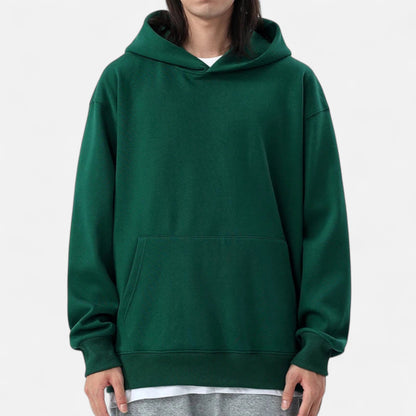 Herren Oversized Pullover Hoodie | Kängurutasche