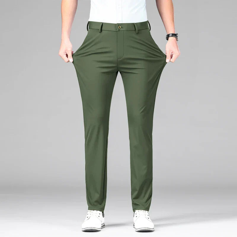 Herren Schmal geschnittene Chinohose | Gepflegt-legere Stil