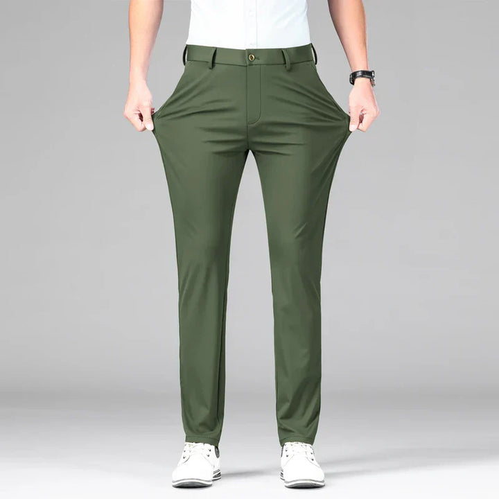 Herren Schmal geschnittene Chinohose | Gepflegt-legere Stil