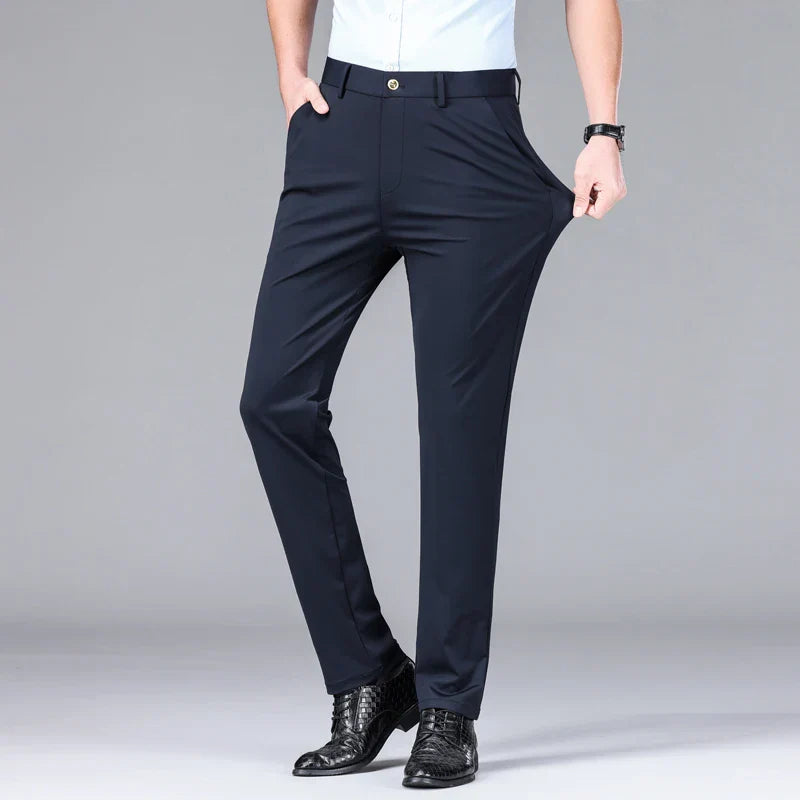 Herren Schmal geschnittene Chinohose | Gepflegt-legere Stil
