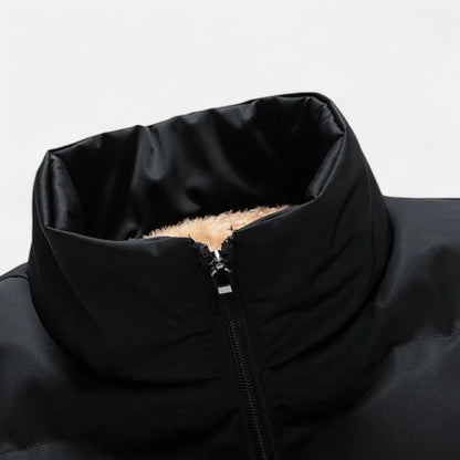 Herren Stehkragen Steppweste | Ärmellos