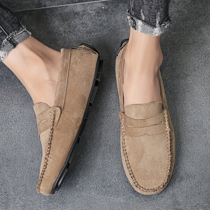 Herren Wildleder Loafer | Klassischer Freizeitstil