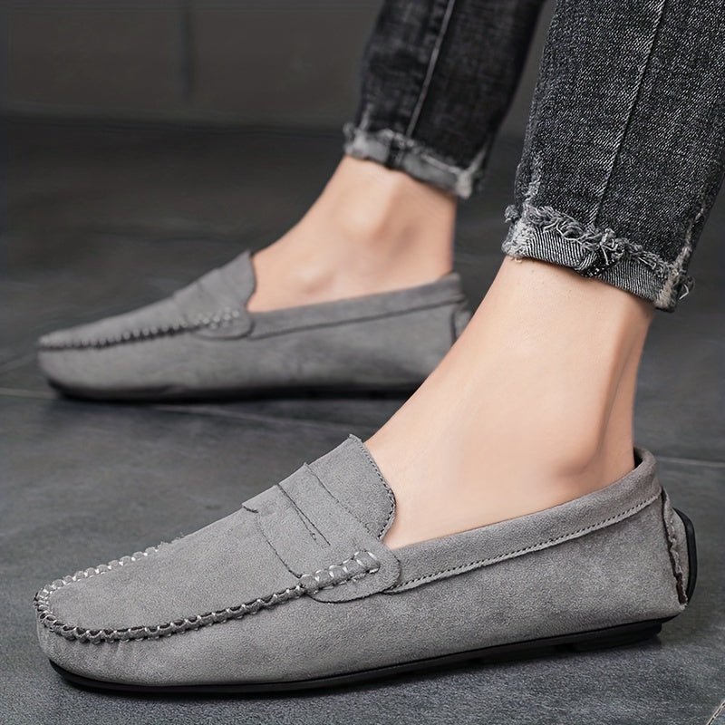 Herren Wildleder Loafer | Klassischer Freizeitstil