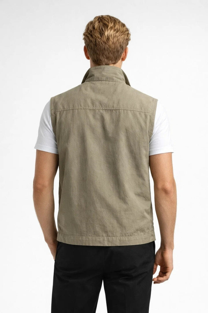 Men's Vest | Lightweight and breathable, with practical zip pockets for summer