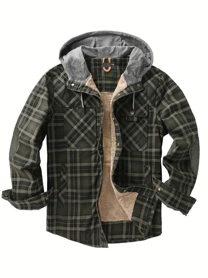 Classic Checked Blazer for Men – Stylish & Warm