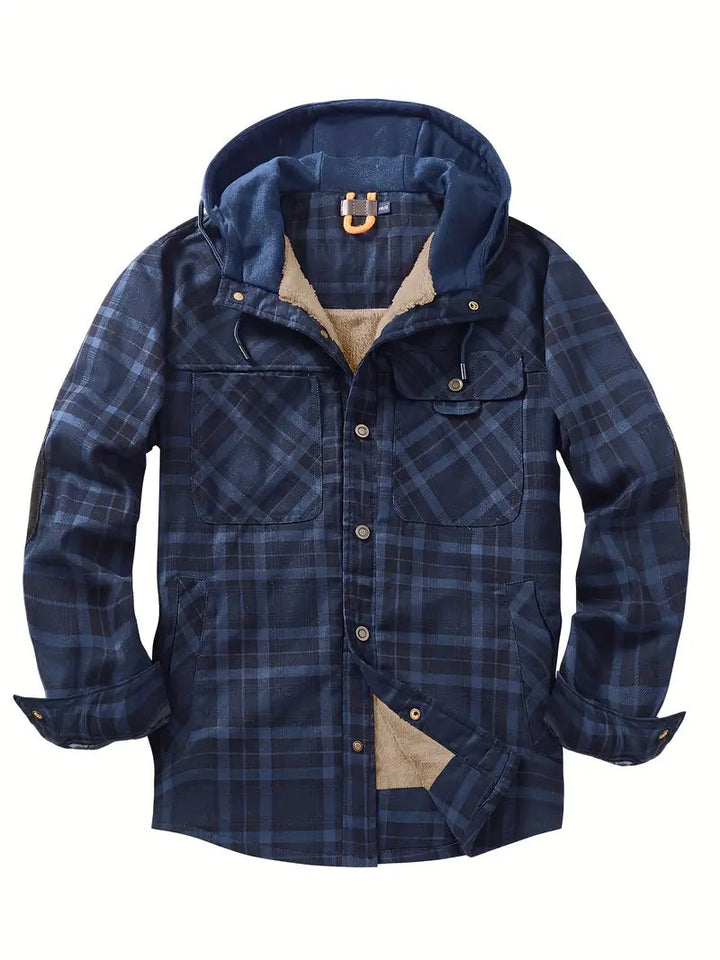 Classic Checked Blazer for Men – Stylish & Warm