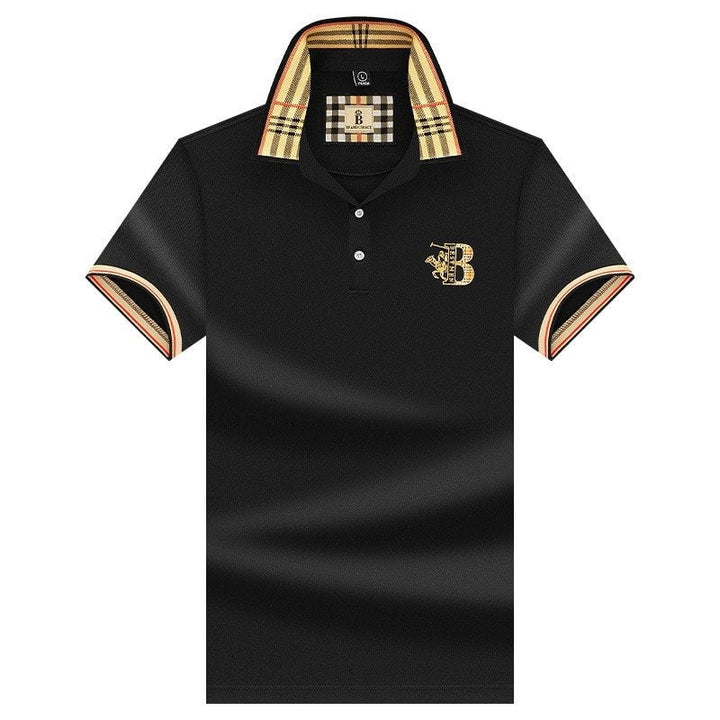 Herren-Polohemd mit kurzen Ärmeln mit Kragen | Modern