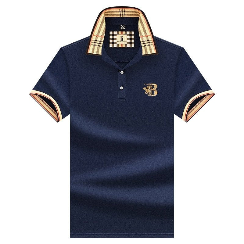 Herren-Polohemd mit kurzen Ärmeln mit Kragen | Modern