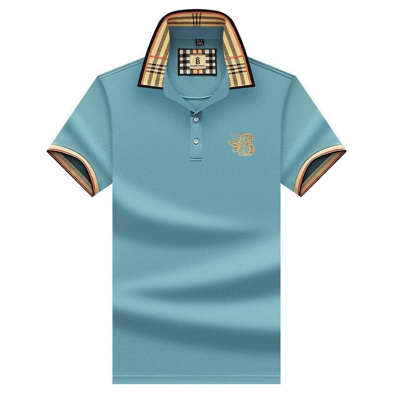 Herren-Polohemd mit kurzen Ärmeln mit Kragen | Modern