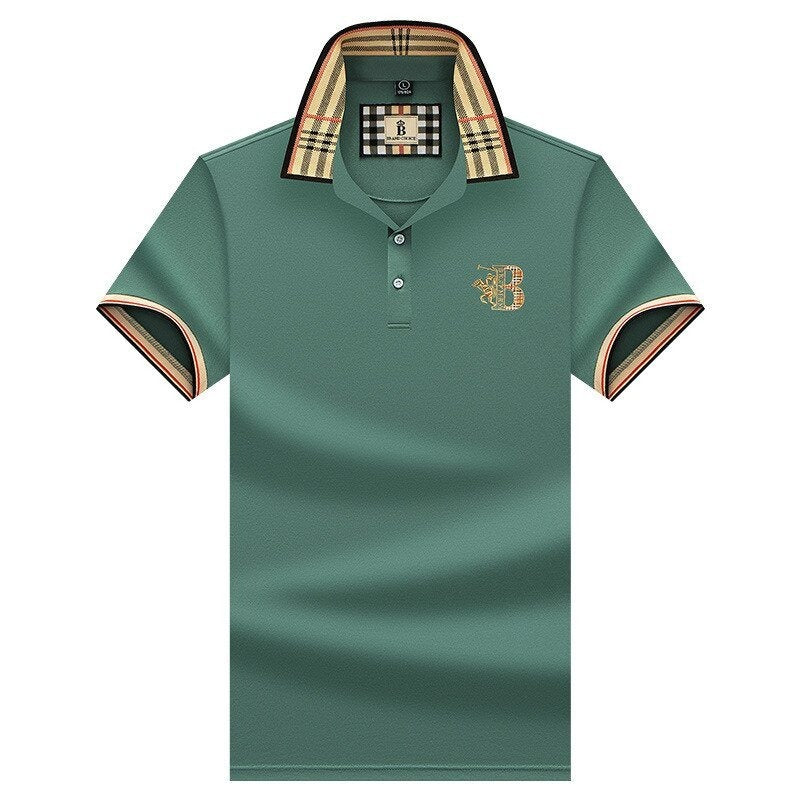 Herren-Polohemd mit kurzen Ärmeln mit Kragen | Modern