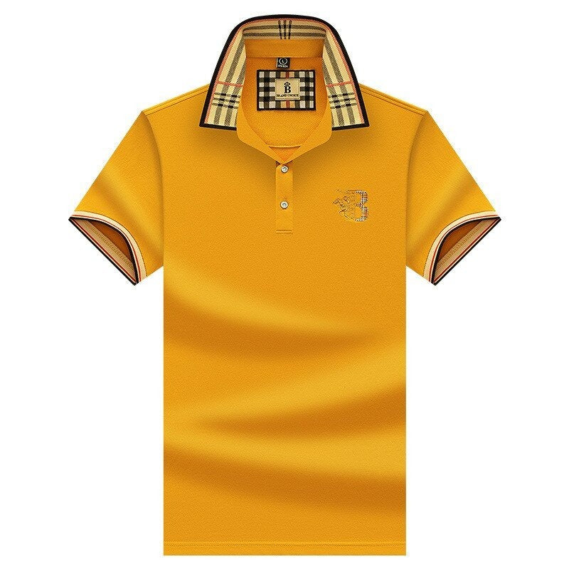 Herren-Polohemd mit kurzen Ärmeln mit Kragen | Modern