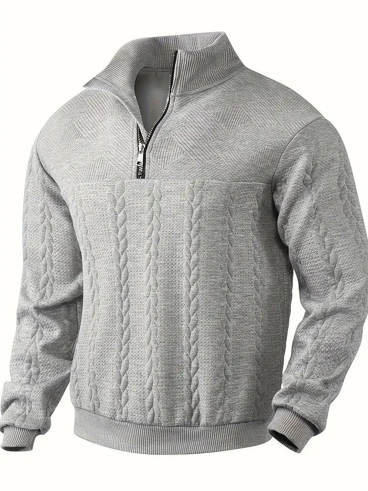 Modern Zip Sweater – Soft & Versatile