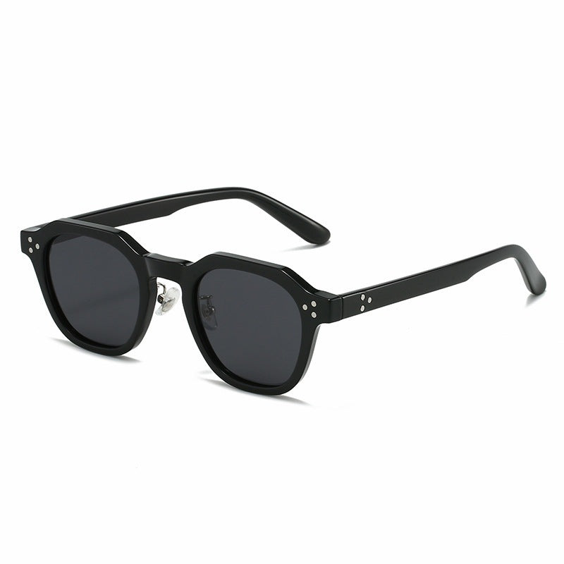 Herren Sonnenbrille | Runde Form und Retro-inspiriertes Design | Zeitloser Freizeitstil
