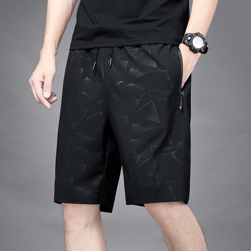 Herren Freizeitshorts | Dezentes Muster und Lockere Passform | Komfortabler Sommerstil