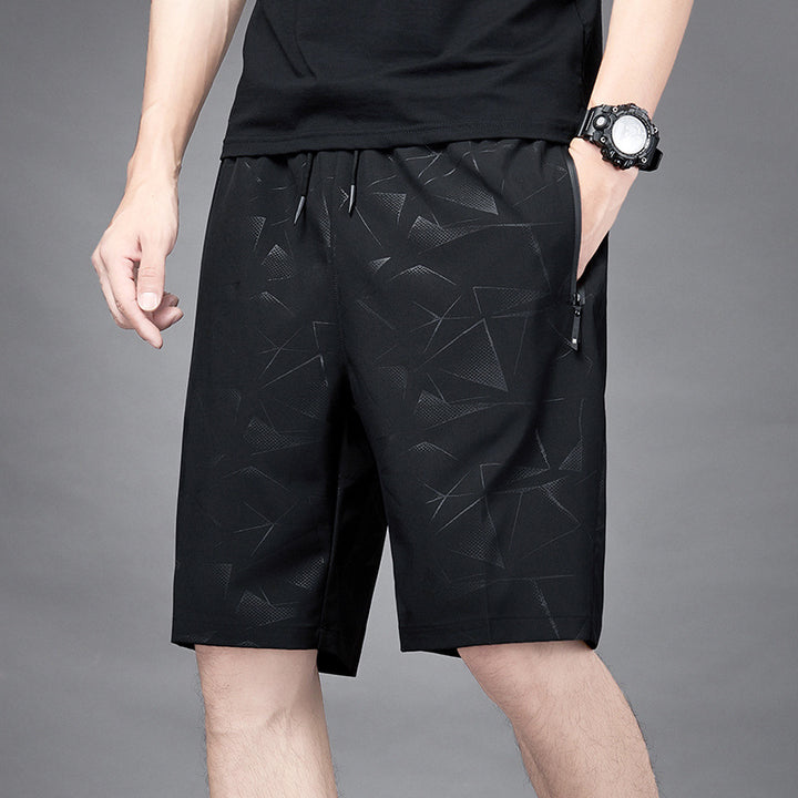 Herren Freizeitshorts | Dezentes Muster und Lockere Passform | Komfortabler Sommerstil