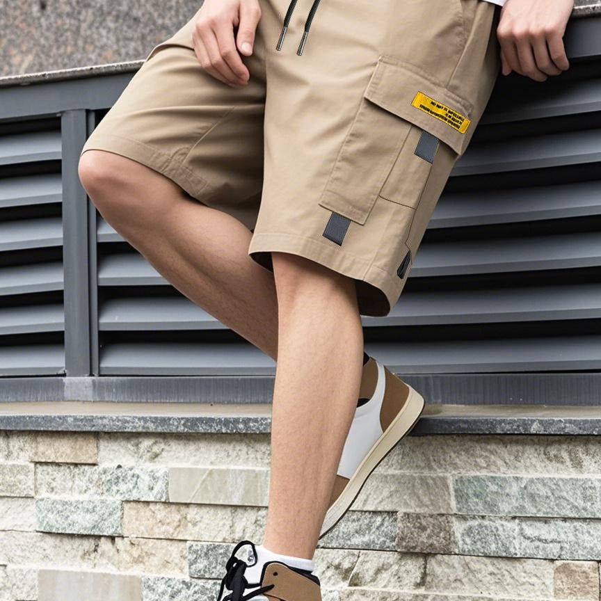 Herren Cargo-Shorts | Mehrere Taschen und Lockere Passform | Praktischer Freizeitstil