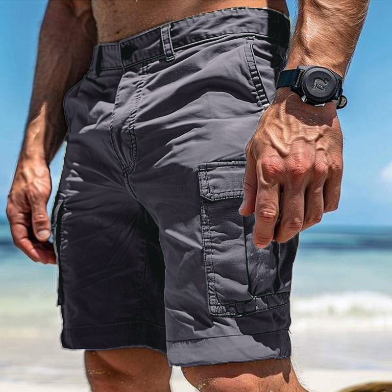 Herren Cargo-Shorts | Praktische Utility-Taschen und Lockere Passform | Perfekt für Sommer und Freizeit