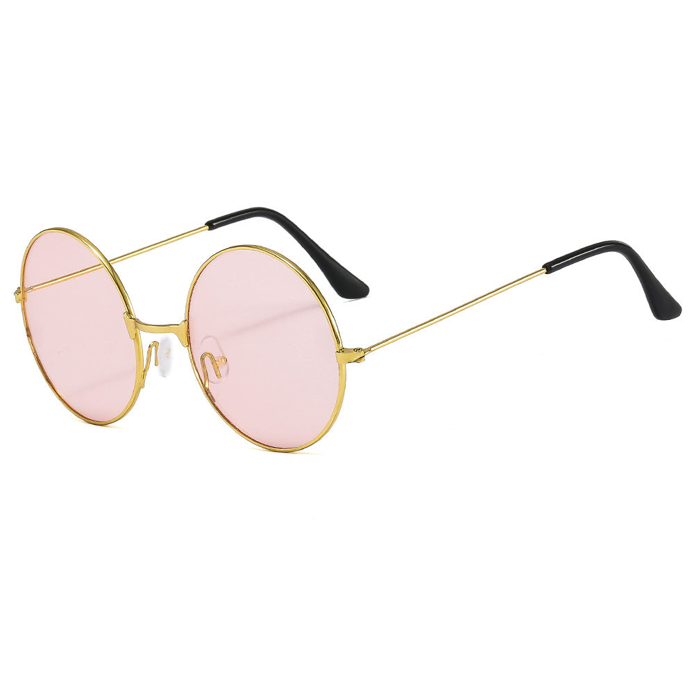 Women's Fashion Sunglasses | Classic Round Silhouette and Eye-Catching Lenses | Stylish Statement Accessory