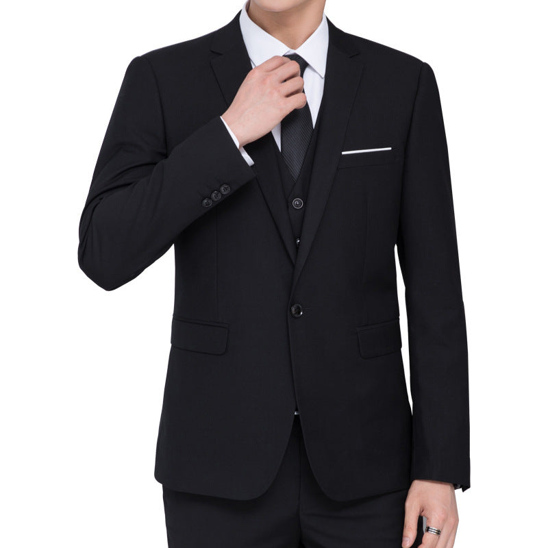 Herren Anzug-Set | Dreiteiliges Design und Taillierte Passform | Stilvoll für Besondere Anlässe