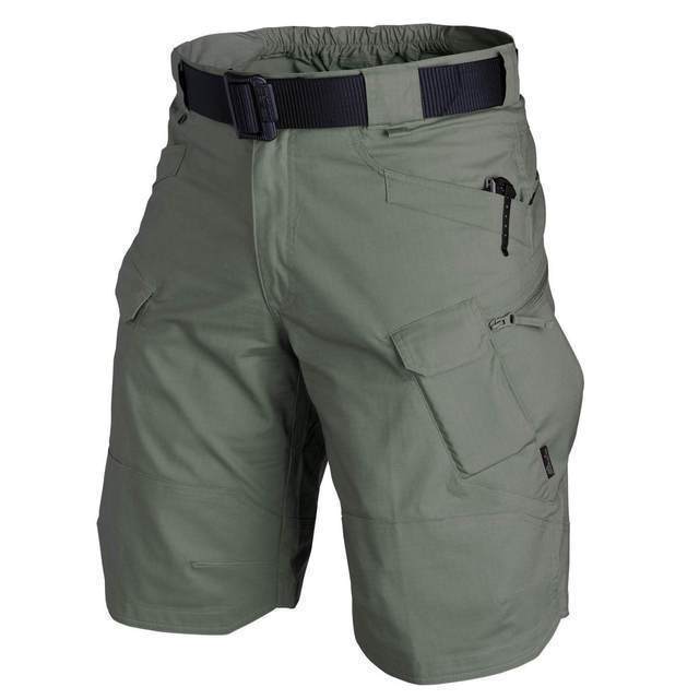 Herren Tactical-Cargo-Shorts | Mehrere Taschen und Verstellbarer Gürtel | Funktionaler Outdoor-Stil