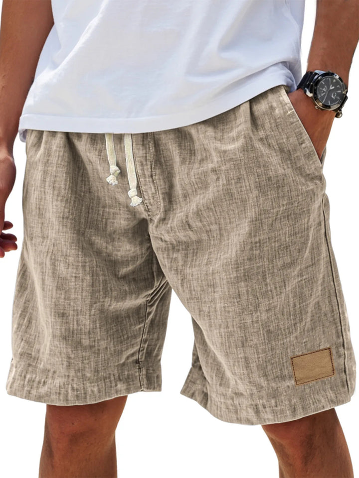 Herren Shorts mit Kordelzug | Lockere Passform und Seitentaschen | Komfortabler Sommerstil