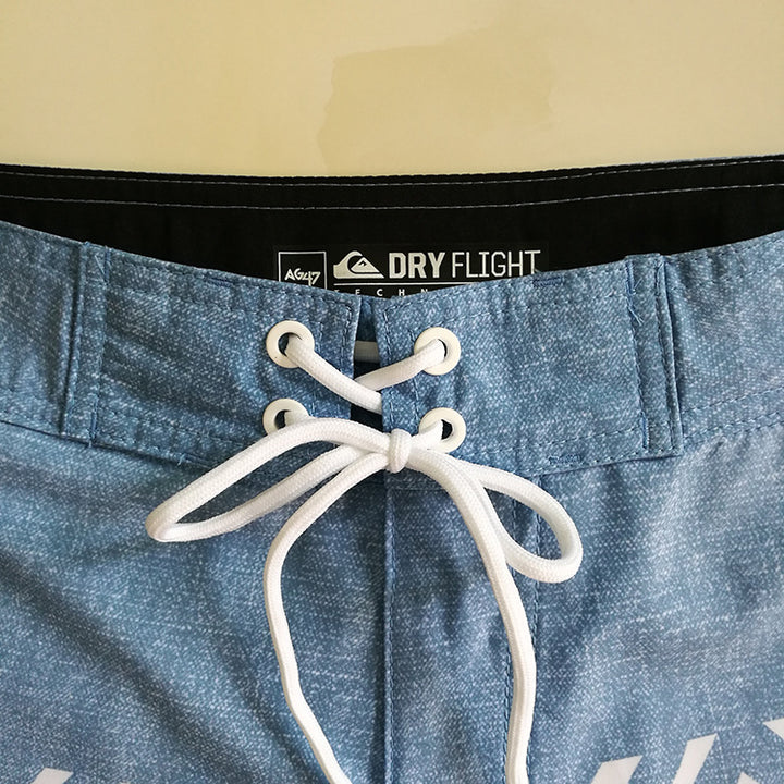 Men's Boardshorts | Drawstring Waist and Geometric Pattern | Perfect for Beach and Summer