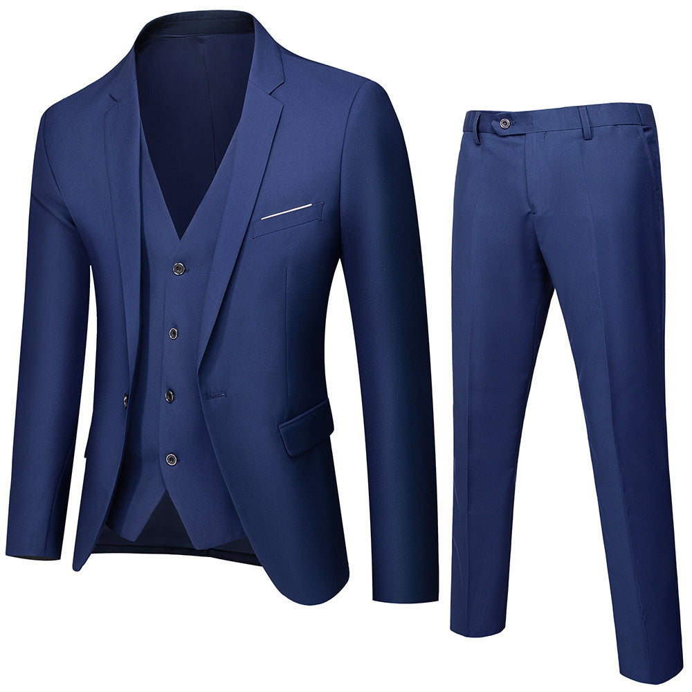 Men's Suit Set | Three-Piece Design and Polished Silhouette | Stylish for Special Occasions