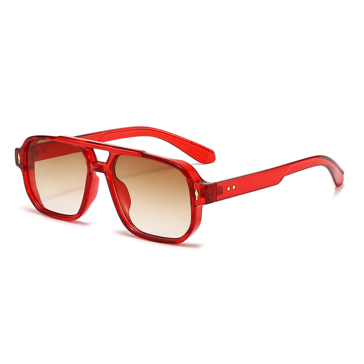 Men's Sunglasses | Oversized Square Shape and Tinted Lenses | Modern Fashion Look