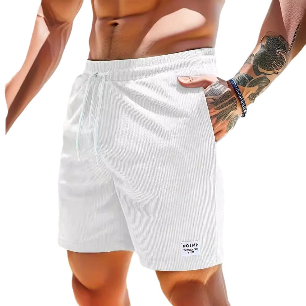 Herren Freizeitshorts | Kordelzugbund und Lockere Passform | Komfortabler Sommerstil