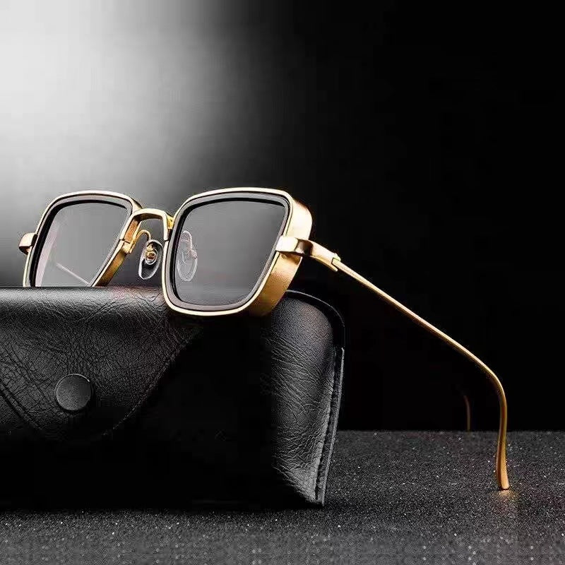Herren Sonnenbrille | Retro-inspiriertes Design und Getönte Gläser | Moderner Alltagsstil