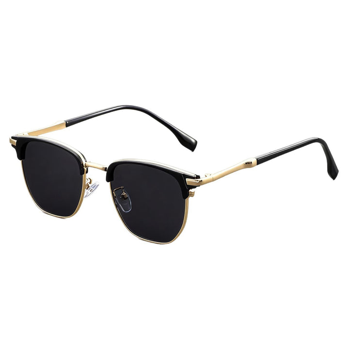 Herren Sonnenbrille | Browline-inspiriertes Design und Getönte Gläser | Zeitlos Eleganter Stil