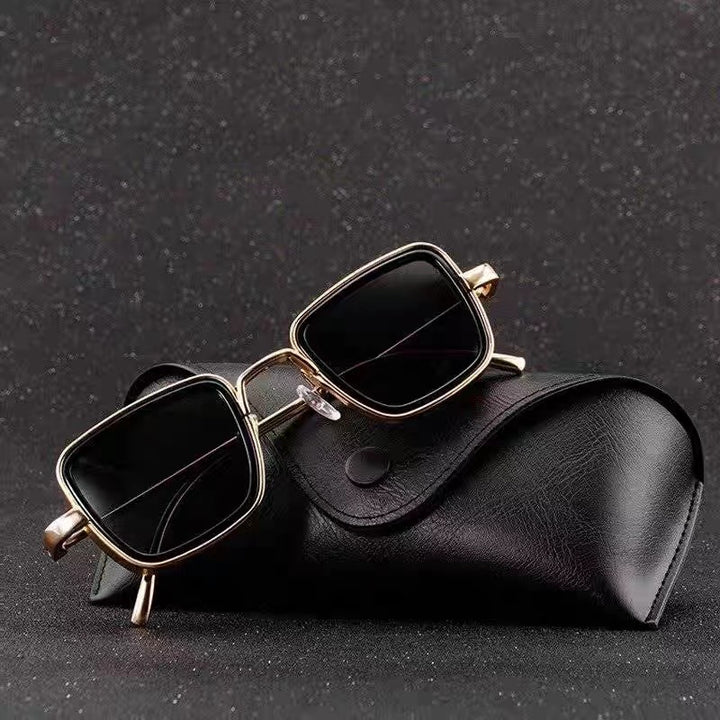 Herren Sonnenbrille | Retro-inspiriertes Design und Getönte Gläser | Moderner Alltagsstil