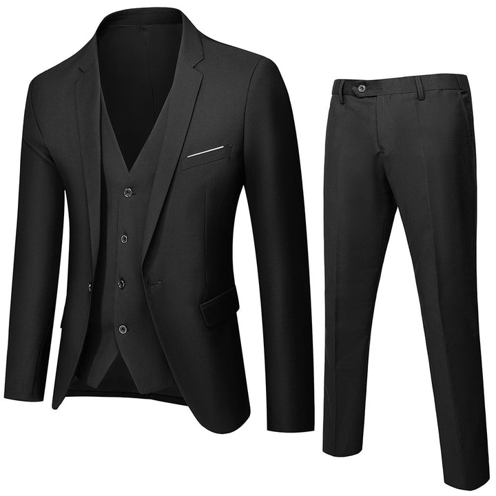 Men's Suit Set | Three-Piece Design and Polished Silhouette | Stylish for Special Occasions