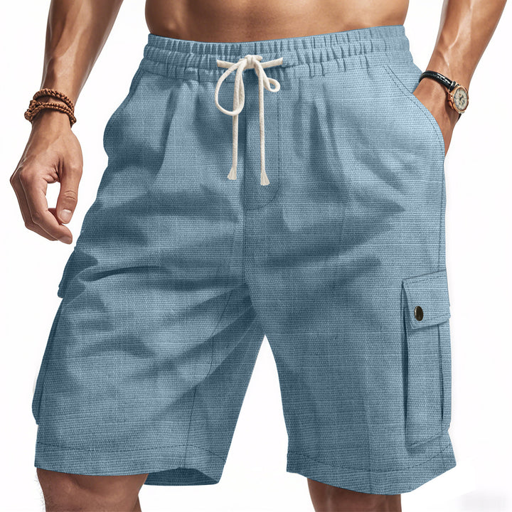 Herren Freizeit-Cargo-Shorts | Lockere Passform und Praktischer Stauraum | Ideal für Alltag und Freizeit