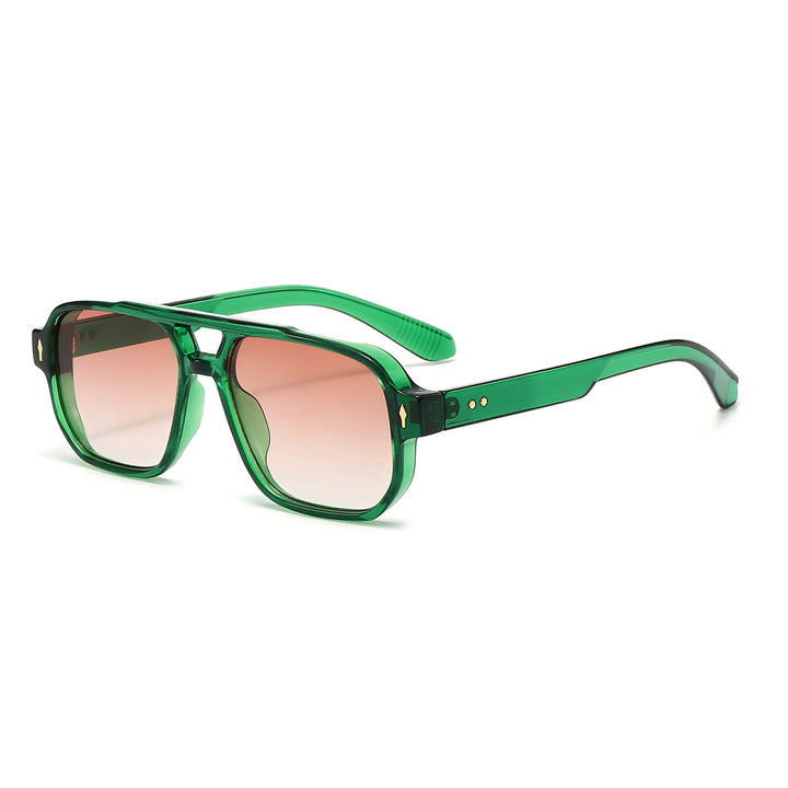 Men's Sunglasses | Oversized Square Shape and Tinted Lenses | Modern Fashion Look