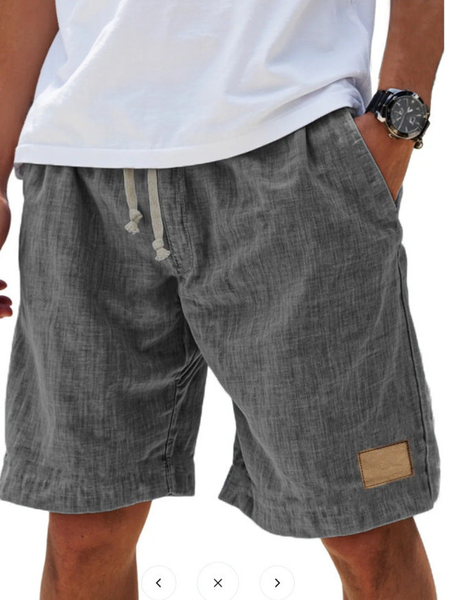 Herren Shorts mit Kordelzug | Lockere Passform und Seitentaschen | Komfortabler Sommerstil