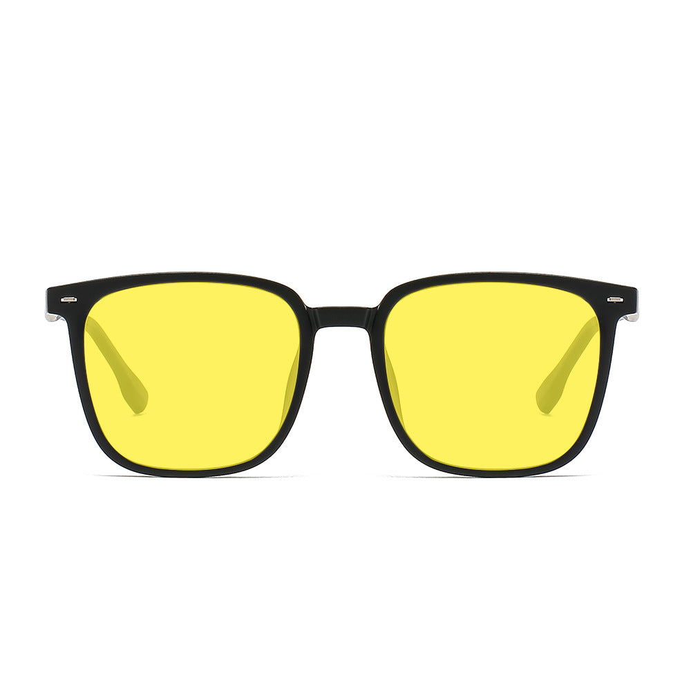 Herren Fashion-Sonnenbrille | Modernes Quadratisches Design und Leichte Passform | Eleganter Sonnenschutz