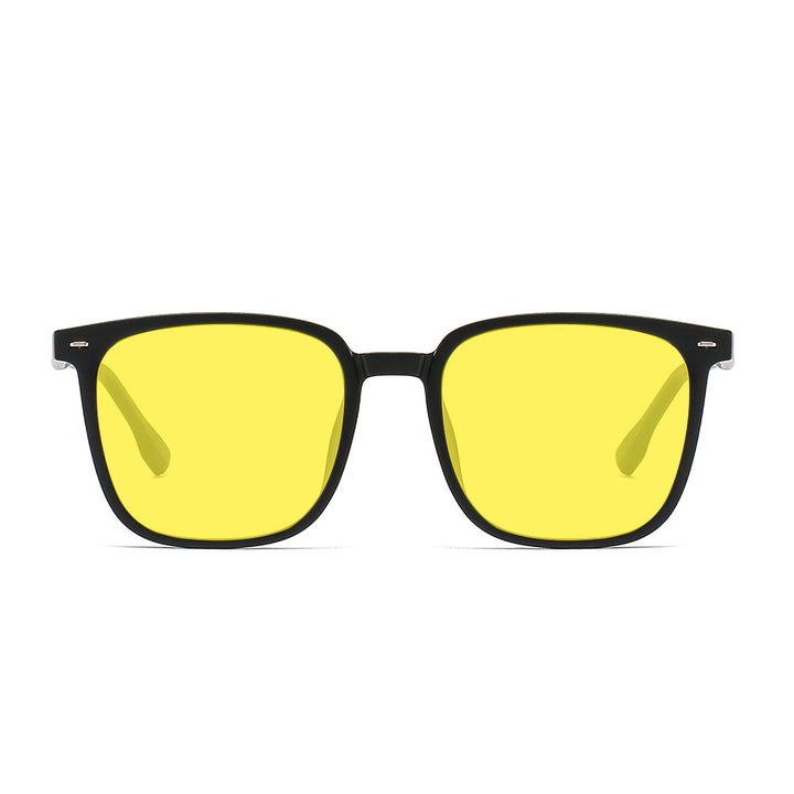 Herren Fashion-Sonnenbrille | Modernes Quadratisches Design und Leichte Passform | Eleganter Sonnenschutz