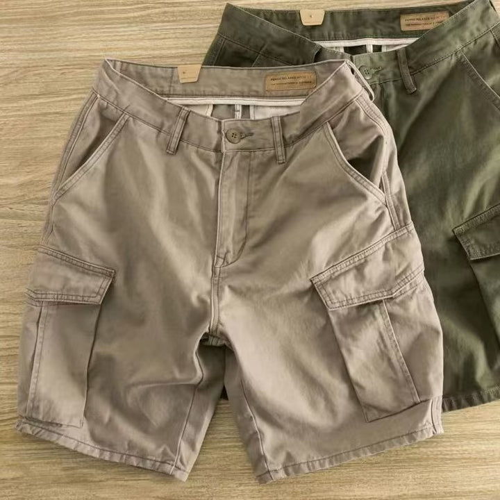 Herren Cargo-Shorts | Mehrere Taschen und Lockere Passform | Praktischer Freizeitstil