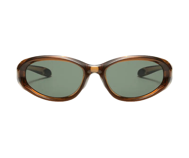 Damen Sonnenbrille | Ovale Form und Vintage-inspiriertes Design | Zeitlos Eleganter Stil